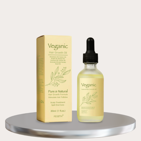 1ks Veganic Prírodný Olej na Rast Vlasov™